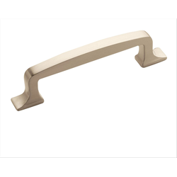 Westerly 3-3/4 Inch Center to Center Satin Nickel Cabinet Pull