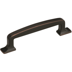 Westerly 3-3/4 Inch Center to Center Oil Rubbed Bronze Cabinet Pull (Handle)