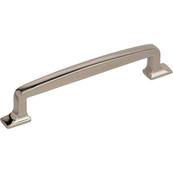 Westerly 5-1/16 Inch Center to Center Polished Nickel Cabinet Pull (Handle)