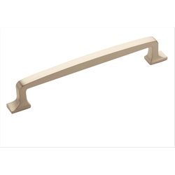 Westerly 6-5/16 Inch Center to Center Satin Nickel Cabinet Pull