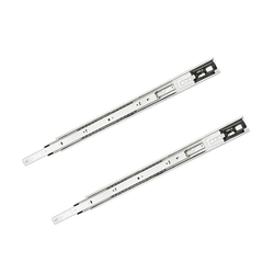  Accuride 3832TR 16" Length Full Extension Push-To-Open Touch Release Ball-Bearing Side Mounted Slide 