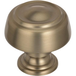 Kane 1-5/8 Inch Diameter Golden Champagne Cabinet Knob