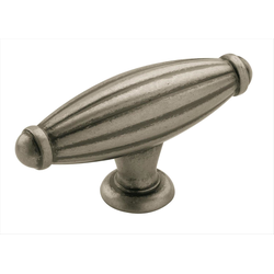 Clearance Sale, Blythe 2-5/8 Inch Diameter Weathered Nickel Cabinet Knob