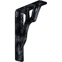 Damon 1.5"W x 5.5"D x 8"H Countertop Bracket, Iron/Steel Antiqued Pewter