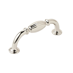 Clearance Sale, Blythe Pull 3 inch Center to Center Polished Nickel