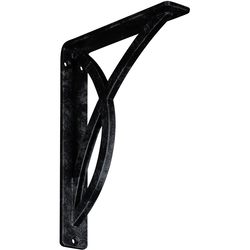 Miller 1.5"W x 7.5"D x 10"H Countertop Bracket, Iron/Steel Antiqued Pewter