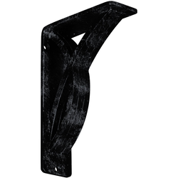 Miller 2"W x 5.5"D x 8"H Countertop Bracket, Iron/Steel Antiqued Pewter