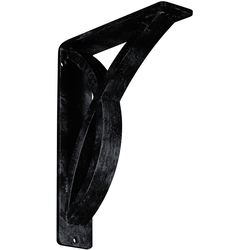 Miller 2"W x 7.5"D x 10"H Countertop Bracket, Iron/Steel Antiqued Pewter