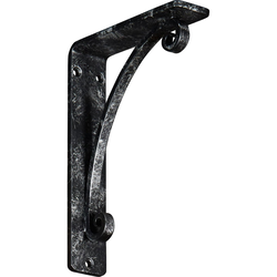 Legacy 1.5"W x 5.5"D x 8"H Countertop Bracket, Iron/Steel Antiqued Silver