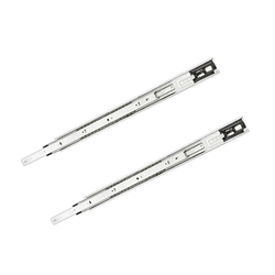 Accuride 3832TR 22" Length Full Extension Push-To-Open Touch Release Ball-Bearing Side Mounted Slide 