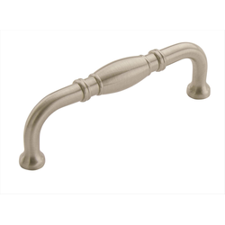 Granby 3-3/4 Inch Center to Center Satin Nickel Cabinet Pull
