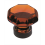Amber Glass/Oil Rubbed Bronze