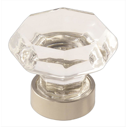 Revitalize 1-5/16 Inch Diameter Polished Nickel Cabinet Knob