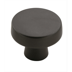 Blackrock 1-5/16 Inch Diameter Black Bronze Cabinet Knob
