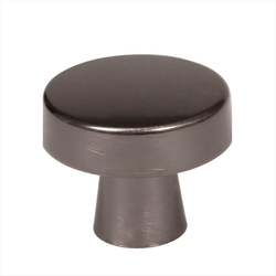 Blackrock 1-5/16 Inch Diameter Gunmetal Cabinet Knob