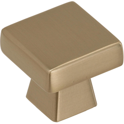 Blackrock 1-3/16 Inch Diameter Golden Champagne Cabinet Knob