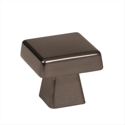 Blackrock 1-1/16 Inch Diameter Gunmetal Cabinet Knob