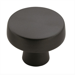 Blackrock 1-3/8 Inch Diameter Black Bronze Cabinet Knob