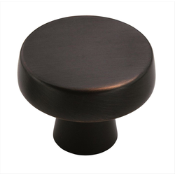 Blackrock 1-3/8 Inch Diameter Oil Rubbed Bronze Cabinet Knob