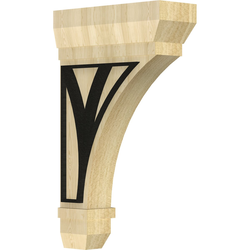 Stockport 2.25"W x 6"D x 10"H Countertop Bracket, Maple
