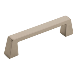 Blackrock 3-3/4 Inch Center to Center Satin Nickel Cabinet Pull