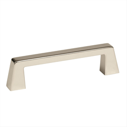 Blackrock 3-3/4 Inch Center to Center Polished Nickel Cabinet Pull