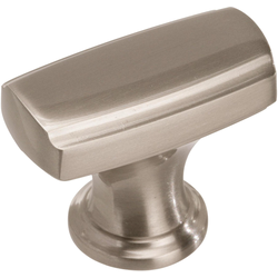 Highland Ridge 1-3/8 Inch Diameter Satin Nickel Cabinet Knob