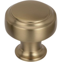 Highland Ridge 1-3/16 Inch Diameter Golden Champagne Cabinet Knob