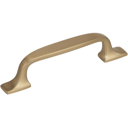 Highland Ridge 3 Inch Center to Center Golden Champagne Cabinet Pull (Handle)