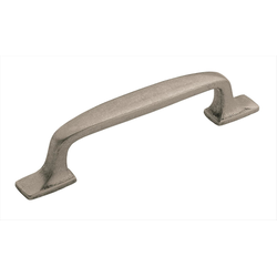 Highland Ridge 3-3/4 Inch Center to Center Aged Pewter Cabinet Pull