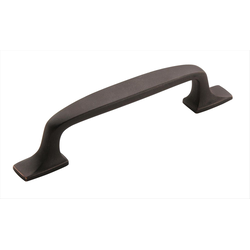 Highland Ridge 3-3/4 Inch Center to Center Dark Oiled Bronze Cabinet Pull