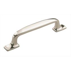 Highland Ridge 3-3/4 Inch Center to Center Polished Nickel Cabinet Pull