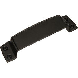 Highland Ridge 3-1/2 Inch Center to Center Black Bronze Cabinet Cup Pull