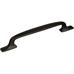 Highland Ridge 6-5/16 Inch Center to Center Black Bronze Cabinet Pull (Handle)