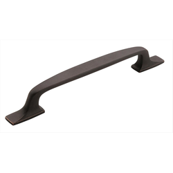 Highland Ridge 6-5/16 Inch Center to Center Dark Oiled Bronze Cabinet Pull