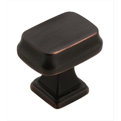 Revitalize 1-1/4 Inch Length Oil Rubbed Bronze Cabinet Knob