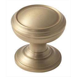 Revitalize 1-1/4 Inch Diameter Golden Champagne Cabinet Knob