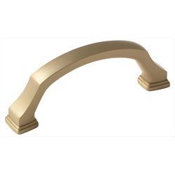 Revitalize 3 Inch Center to Center Golden Champagne Cabinet Pull