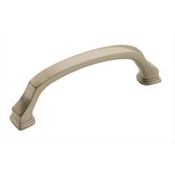 Revitalize 3-3/4 Inch Center to Center Satin Nickel Cabinet Pull