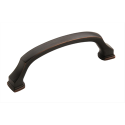 Revitalize 3-3/4 Inch Center to Center Oil Rubbed Bronze Cabinet Pull