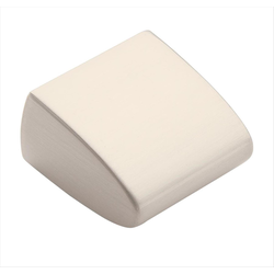 Riva 1-1/8 Inch Length Satin Nickel Cabinet Knob