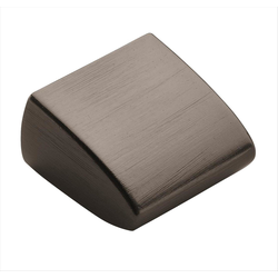 Riva 1-1/8 Inch Length Graphite Cabinet Knob