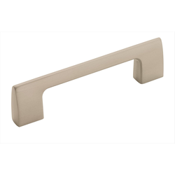 Riva 3-3/4 Inch Center to Center Satin Nickel Cabinet Pull
