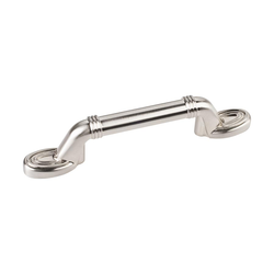 Vienna 3 Inch Center to Center Satin Nickel Cabinet Pull