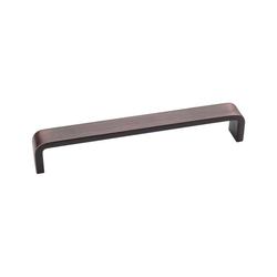Asher 6-5/16 Inch Center to Center Brushed Oil Rubbed Bronze Cabinet Pull