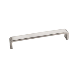 Asher 6-5/16 Inch Center to Center Satin Nickel Cabinet Pull