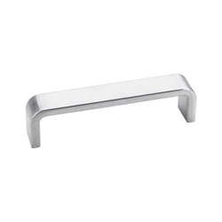 Asher 4 Inch Center to Center Brushed Chrome Cabinet Pull