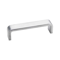 Asher 3-3/4 Inch Center to Center Brushed Chrome Cabinet Pull