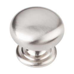 Florence 1-1/4 Inch Diameter Satin Nickel Cabinet Knob