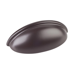 Florence 3 Inch Center to Center Oil Rubbed Bronze Cabinet Cup Pull